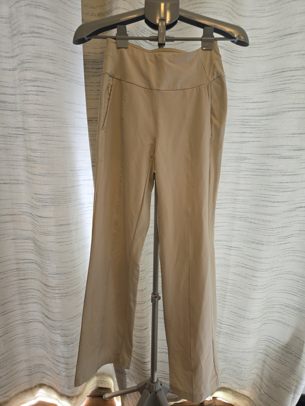 Avalanche Beige Stretch Hiking Travel Pants Small
